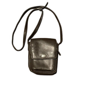 Nine-west Brown Leather Crossbody Bag